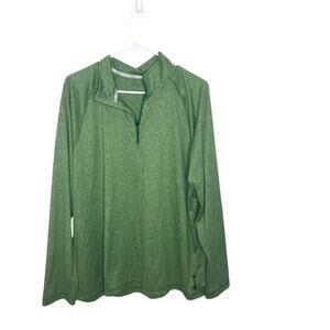 Reebok Green Men's Long Sleeved Shirt Size XL